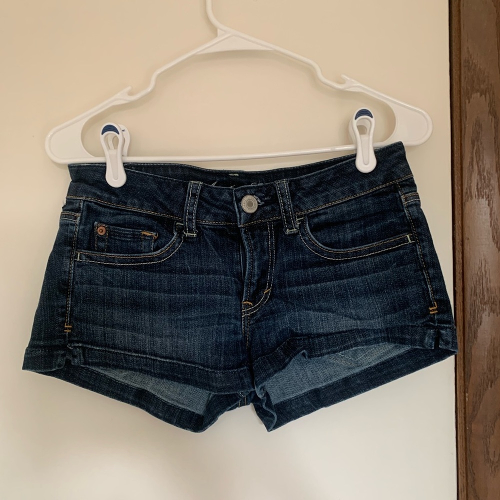 American Eagle denim shorts, size 4